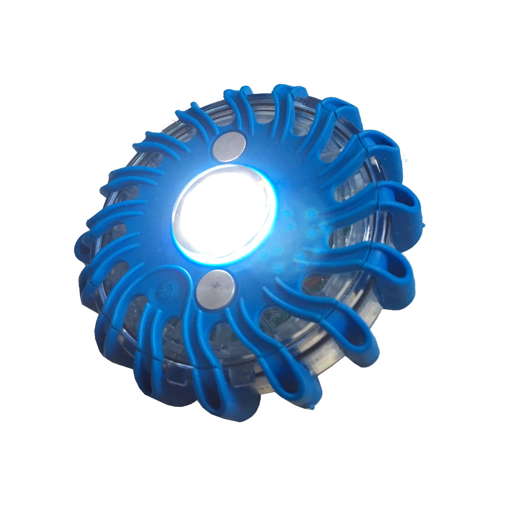 LED Blixtljus Blå - 105 x 35 mm