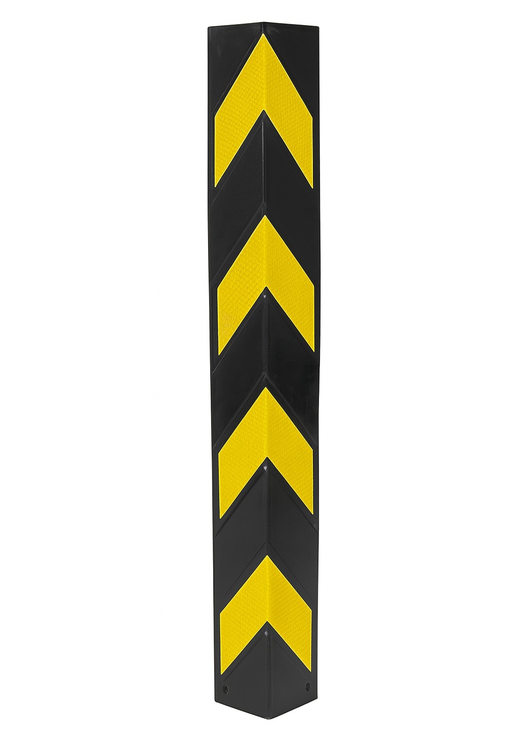Stötdämpande hörnskydd i gummi - 800x100x8 mm